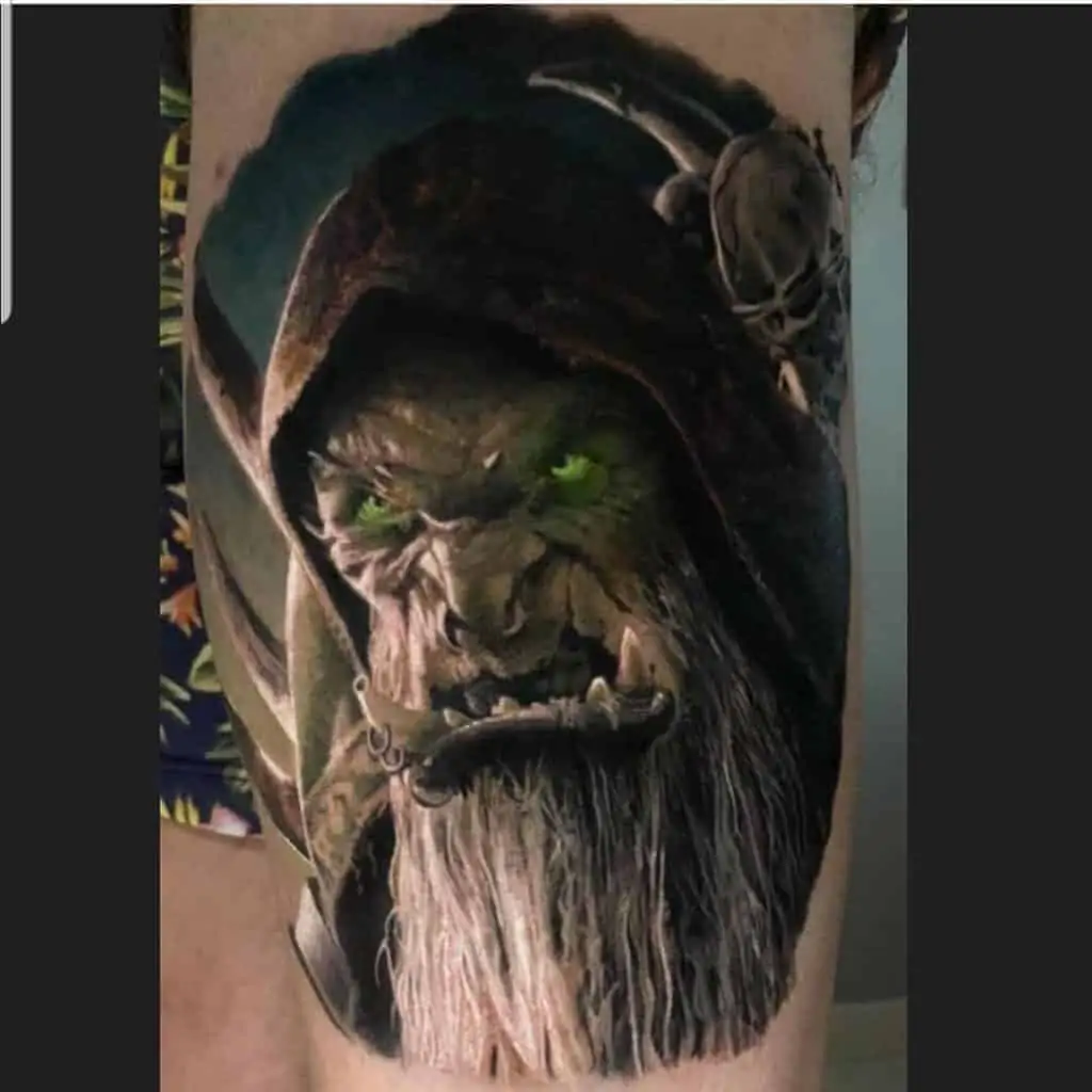 60+ WoW Tattoo Ideas - The Best World of Warcraft Tattoos 8