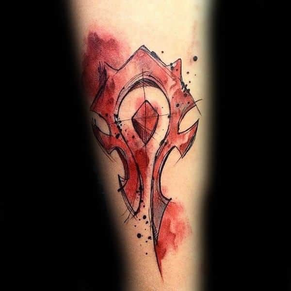 60+ WoW Tattoo Ideas - The Best World of Warcraft Tattoos 13