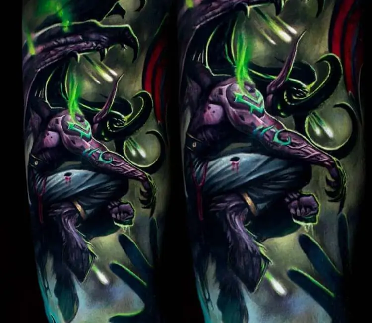 60+ WoW Tattoo Ideas - The Best World of Warcraft Tattoos 51