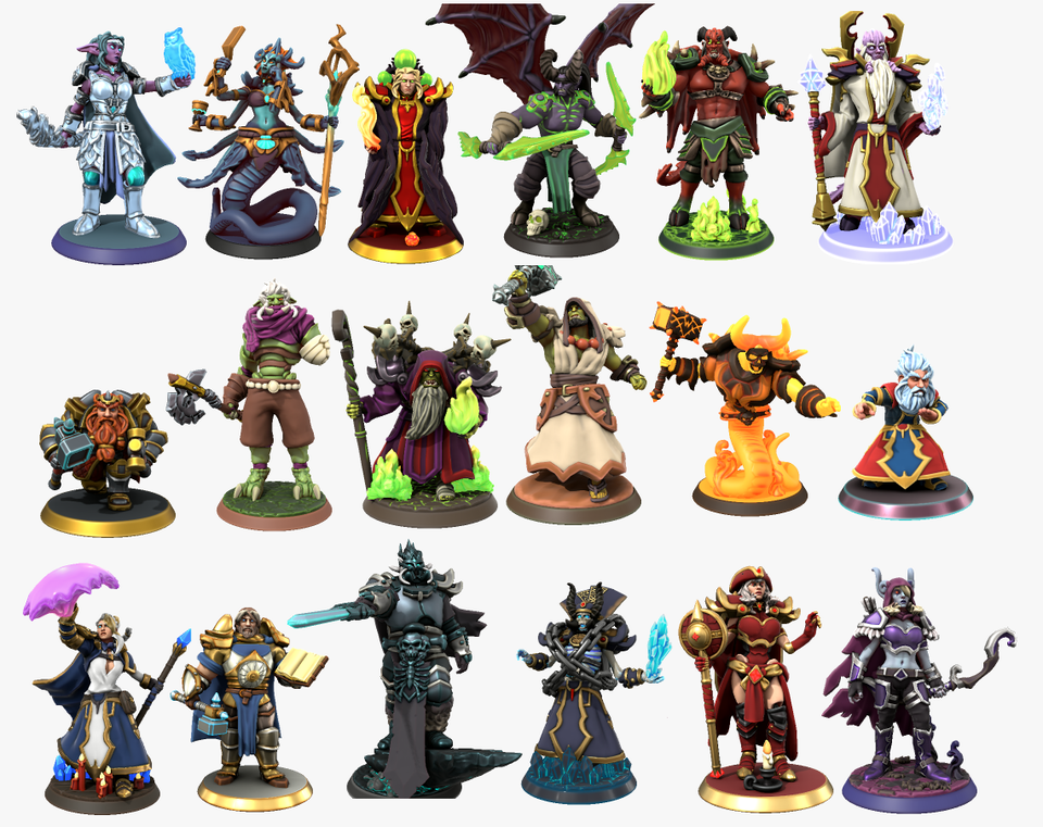 Fanmade World of Warcraft Miniature Figures