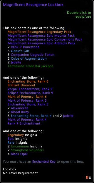 Free Gifts In Neverwinter And The Limited Magnificent Keyring Hits The Store 1