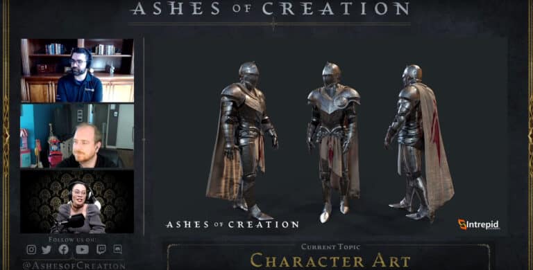 Ashes of Creation Development Update Talks Hiring, Website Design, Gameplay, And Art