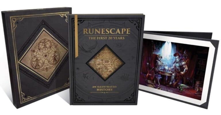 Runescape: The First 20 Years Artbook Will be Out October 5th