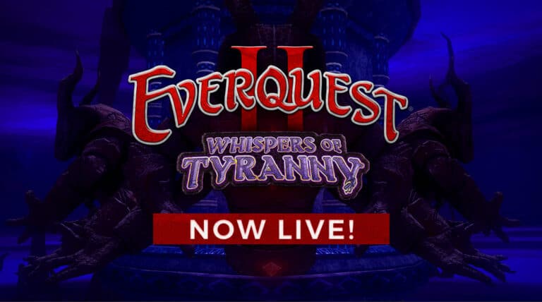 Everquest II Whispers Of Tyranny Is Live