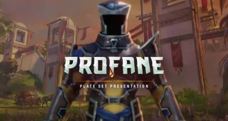 Profane Previews Plate Armor Designs On Twitter