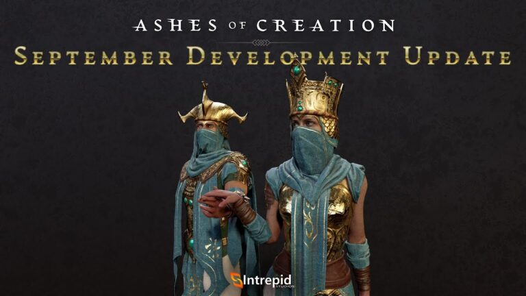 Ashes of Creation September Update Looks at Node Simulation, New Mounts, and Optimizing Performance