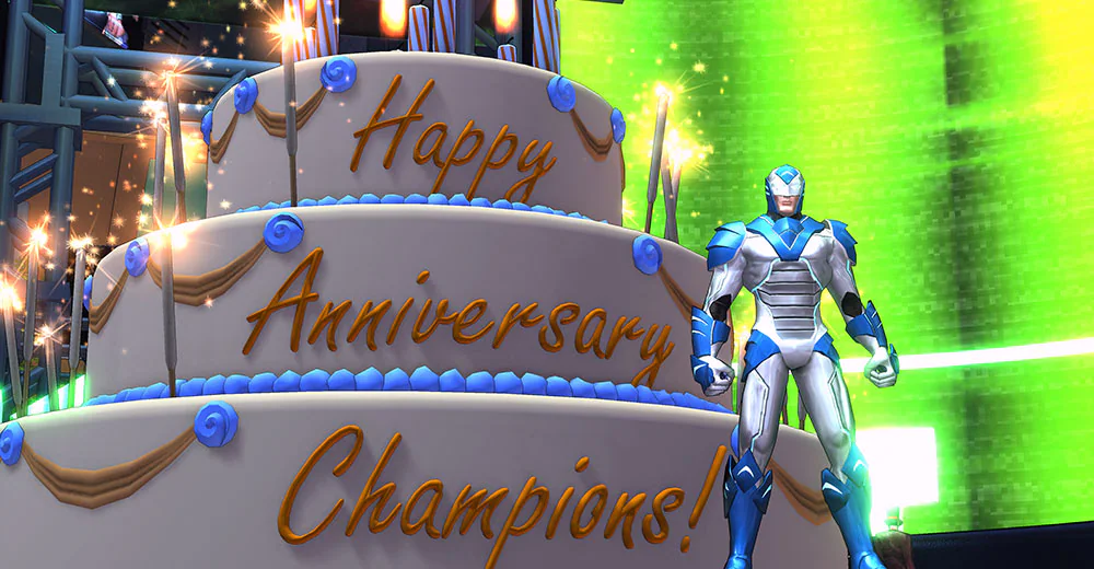 Champions Online Celebrate 12th Anniversary