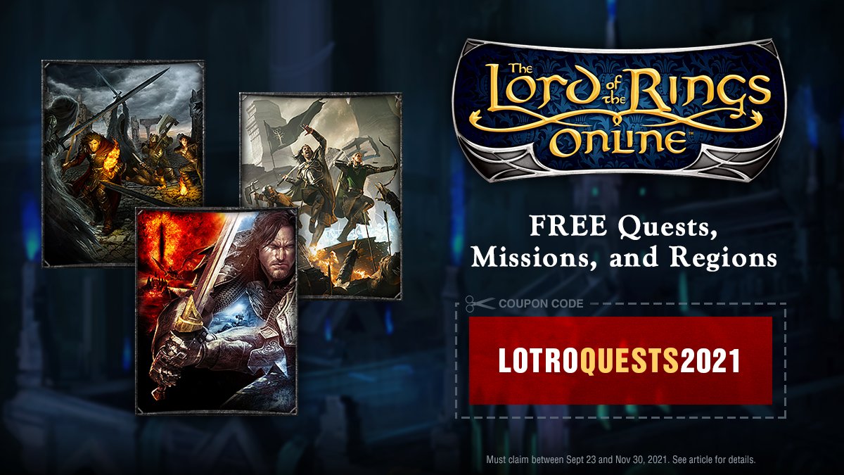 The Lord of the Rings Online is Handing Out a Bunch of Free Content