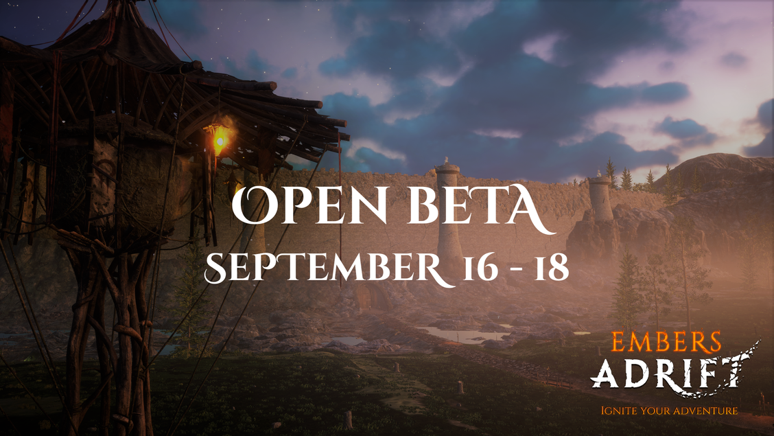 Embers Adrift Releases State of the Game Post for August: Open Beta Begins on September 16th