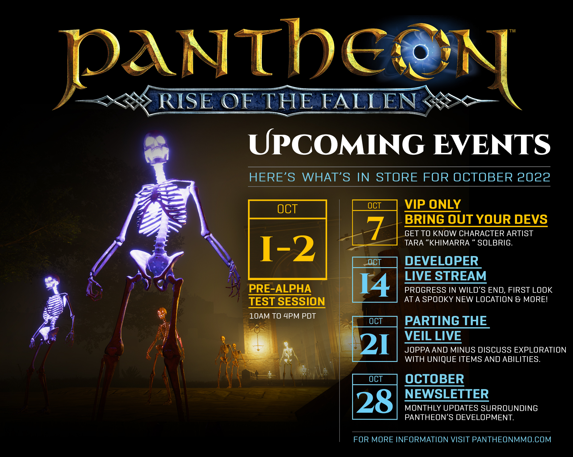 Pantheon’s September Newsletter Looks Back at the Last Year and Ahead to October’s Events