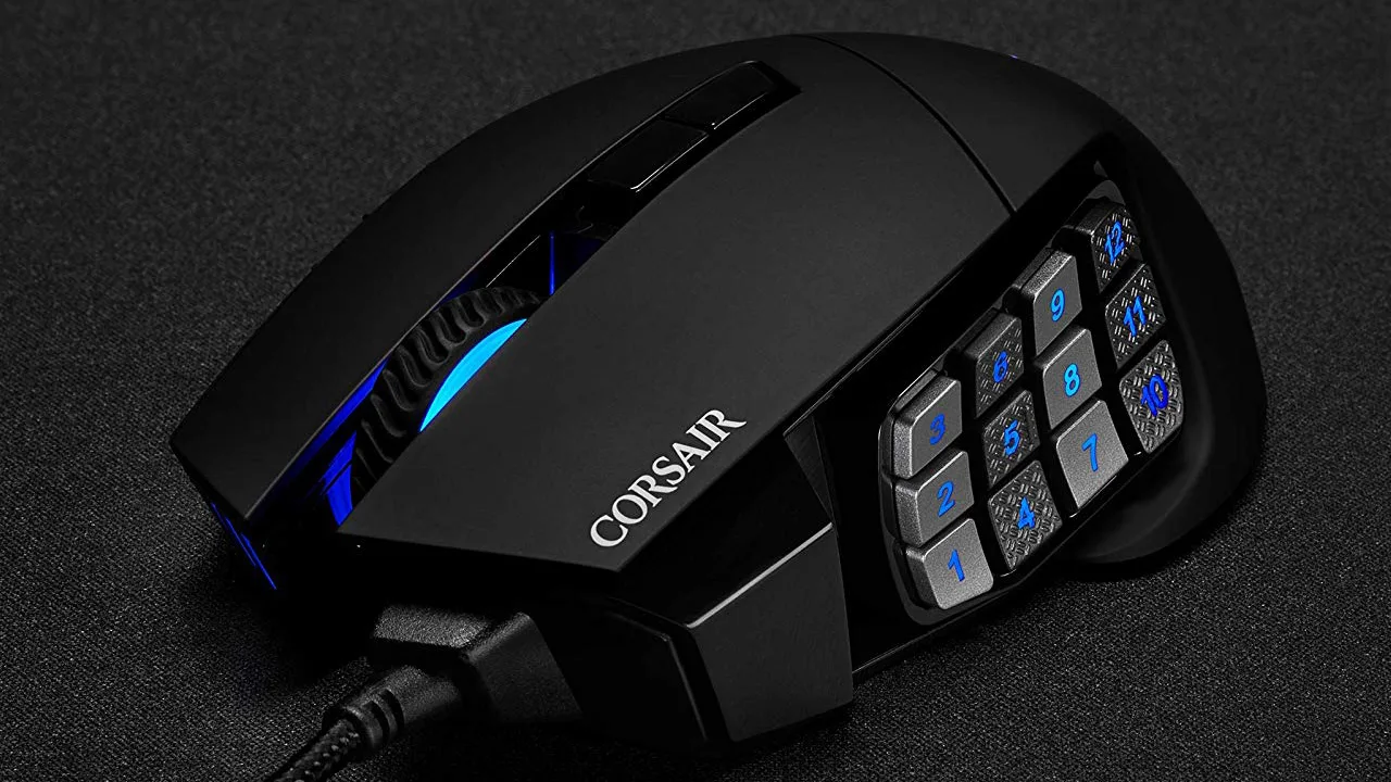 Corsair Scimitar RGB Elite Gaming Mouse Review: MOBA/MMO Weapon