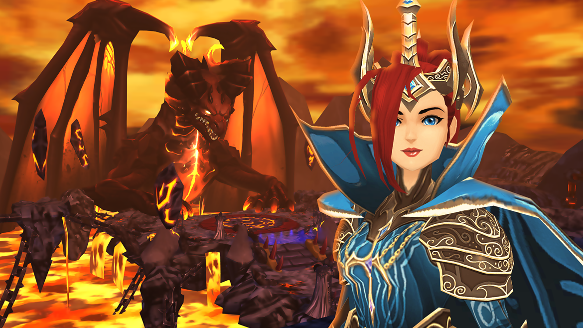 AdventureQuest 3D team announces major update, including fix for Red Dragon Server lag and new features 6