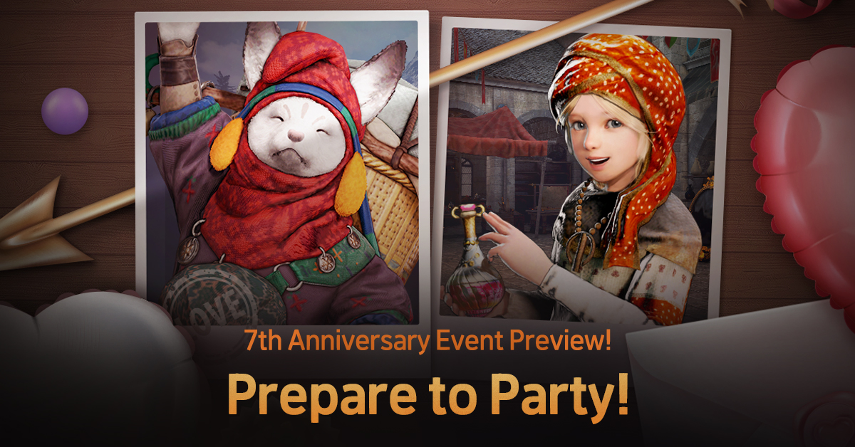 Black Desert’s 7th Anniversary Celebrations Unveiled: Daily Pearl Giveaways, Bountiful Rewards, and More!