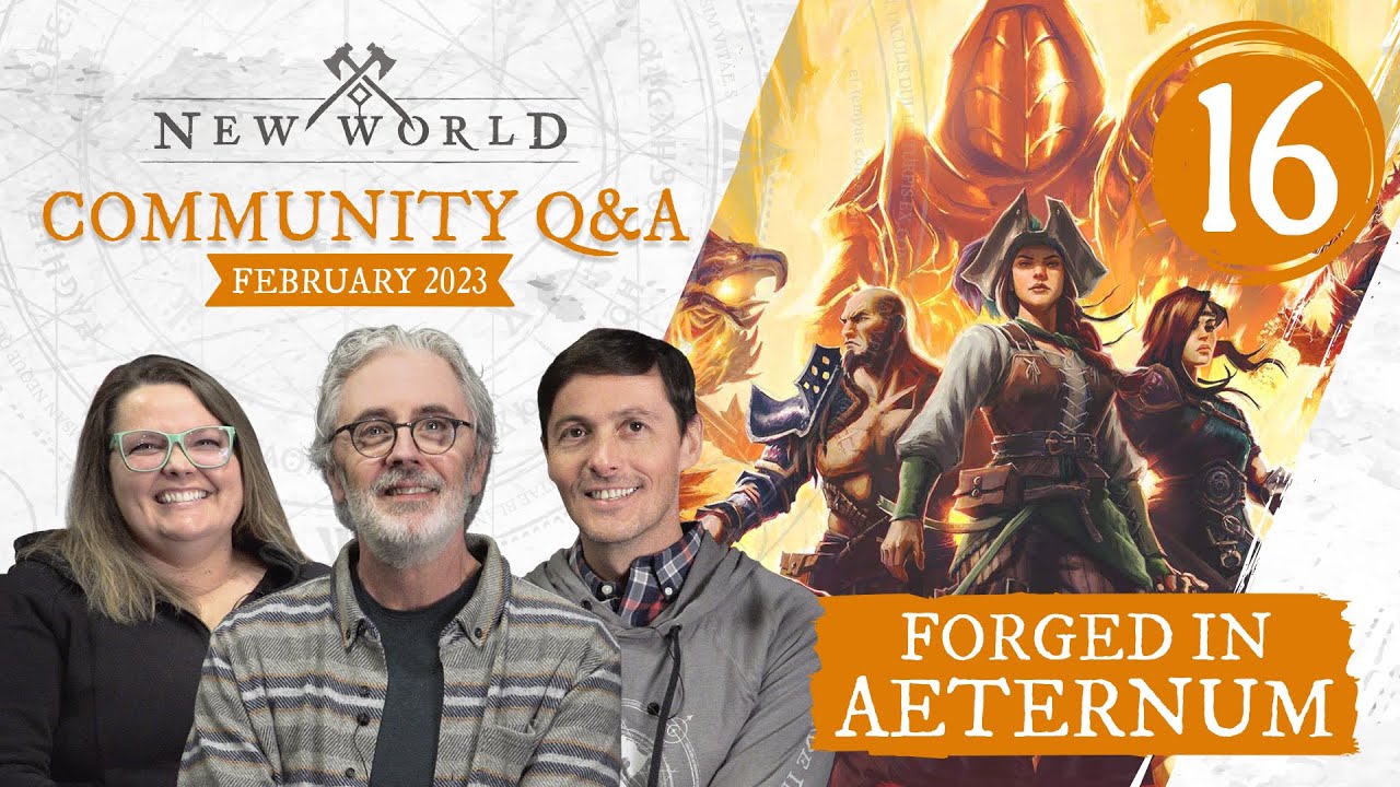 New World: Forged in Aeternum Q&A Video Offers Insight into PvP Balancing, Season Pass, and New Features