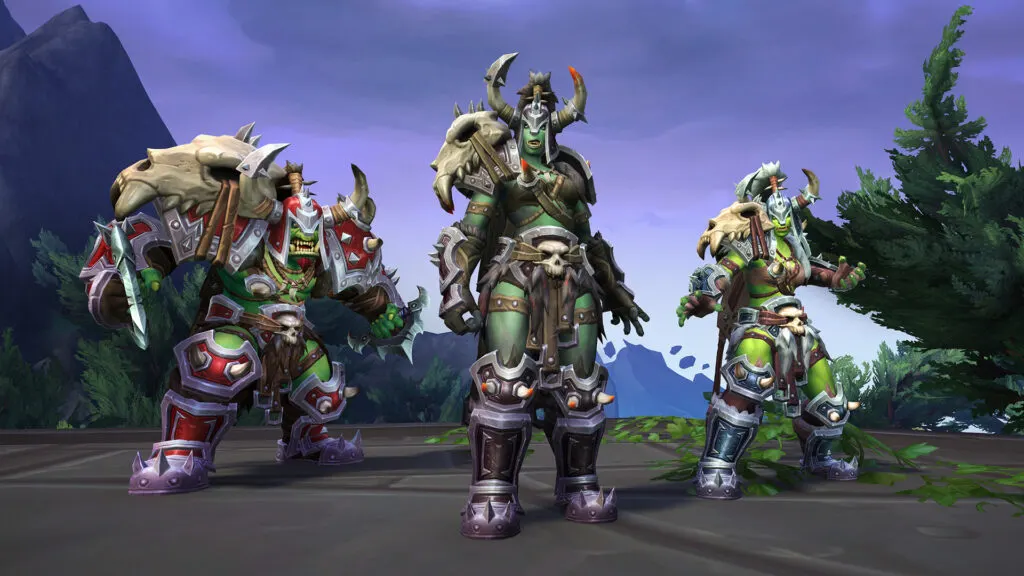 New Heritage Armor Sets for Orc and Human Characters Previewed for World of Warcraft 1