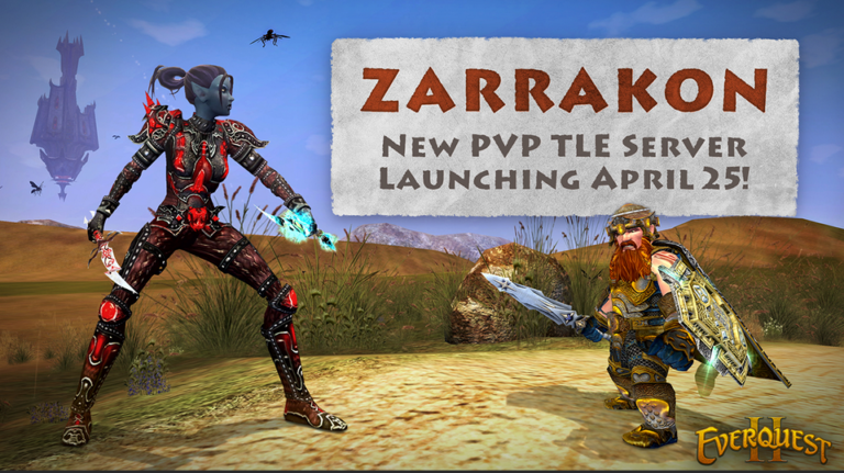 EverQuest 2 Launches New PvP TLE Server “Zarrakon” with Faction-Based PvP and Free Trade Features