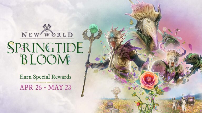 Unleash the Mysteries of Wispybloom and Earn Rewards in New World’s Springtide Bloom Event