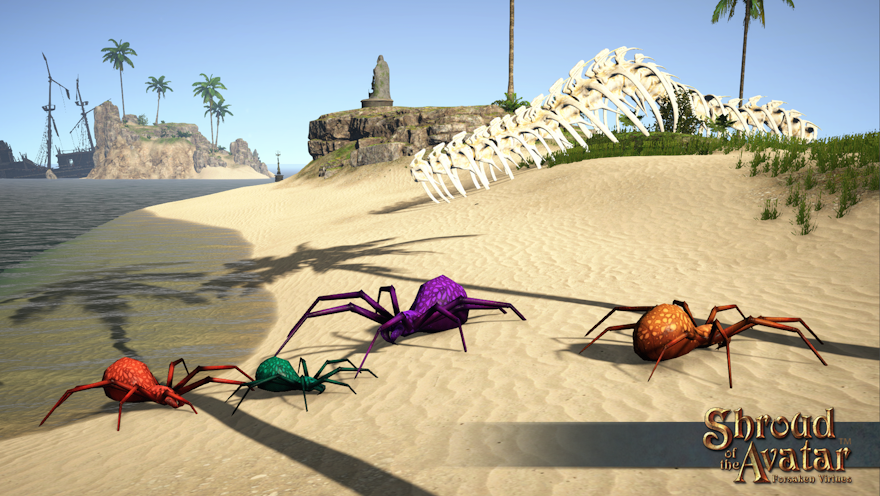 Explore Port Harmony and Tame Reef Spiders in Shroud of the Avatar's Latest Update: Release 113 1