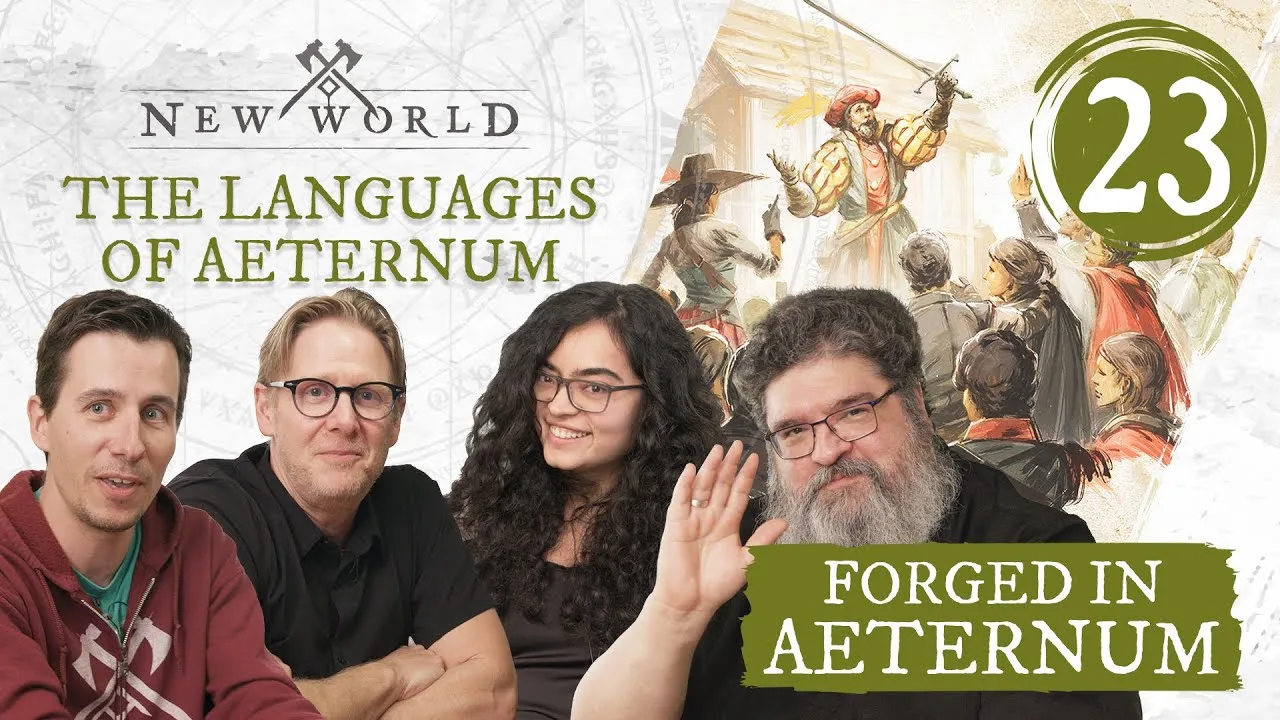New World's Forged in Aeternum Video Update Explores the Languages of Aeternum 7