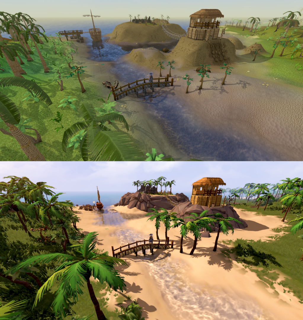 RuneScape Continues Gielinor GlowUp with Graphical Area Updates in