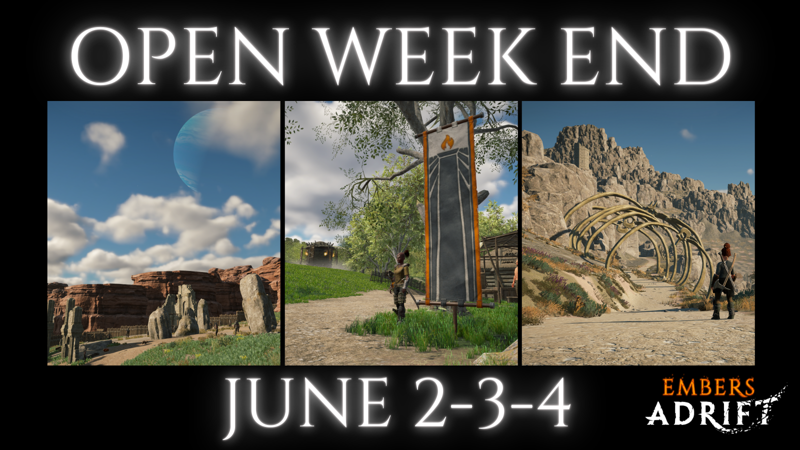 Ember’s Adrift Invites Players to its Free Open Weekend
