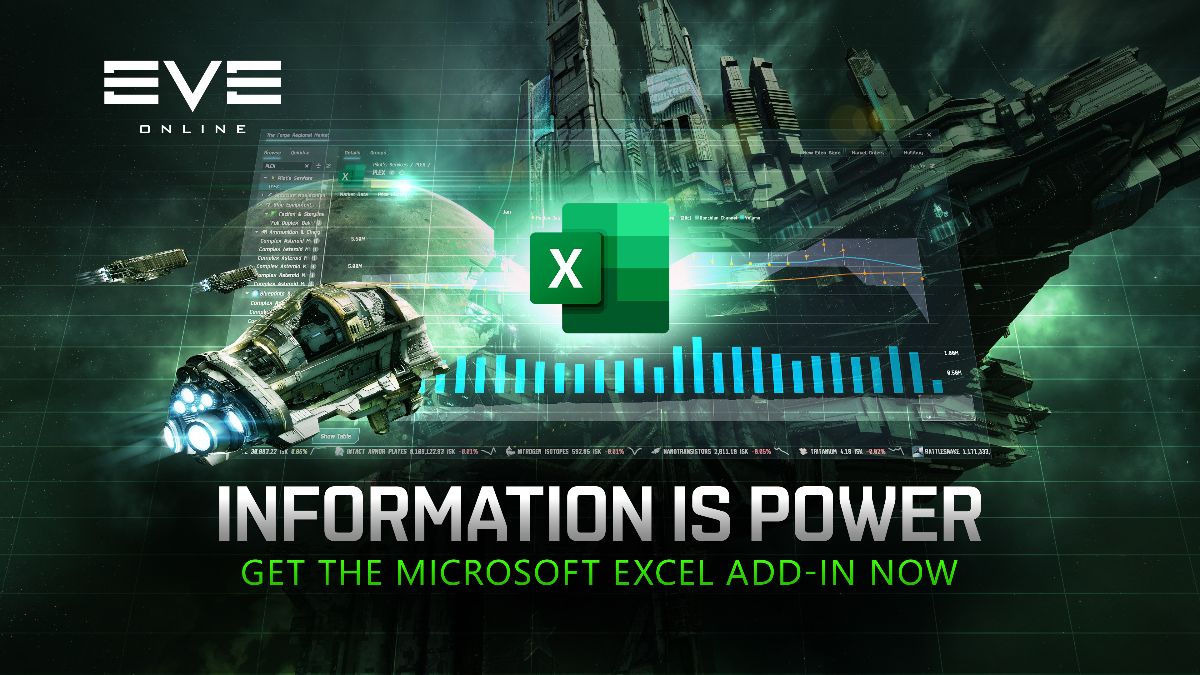 CCP Games Unveils Innovative Microsoft Excel Add-in for EVE Online, Offering Enhanced Gameplay with Sophisticated Data Analysis and Visualization