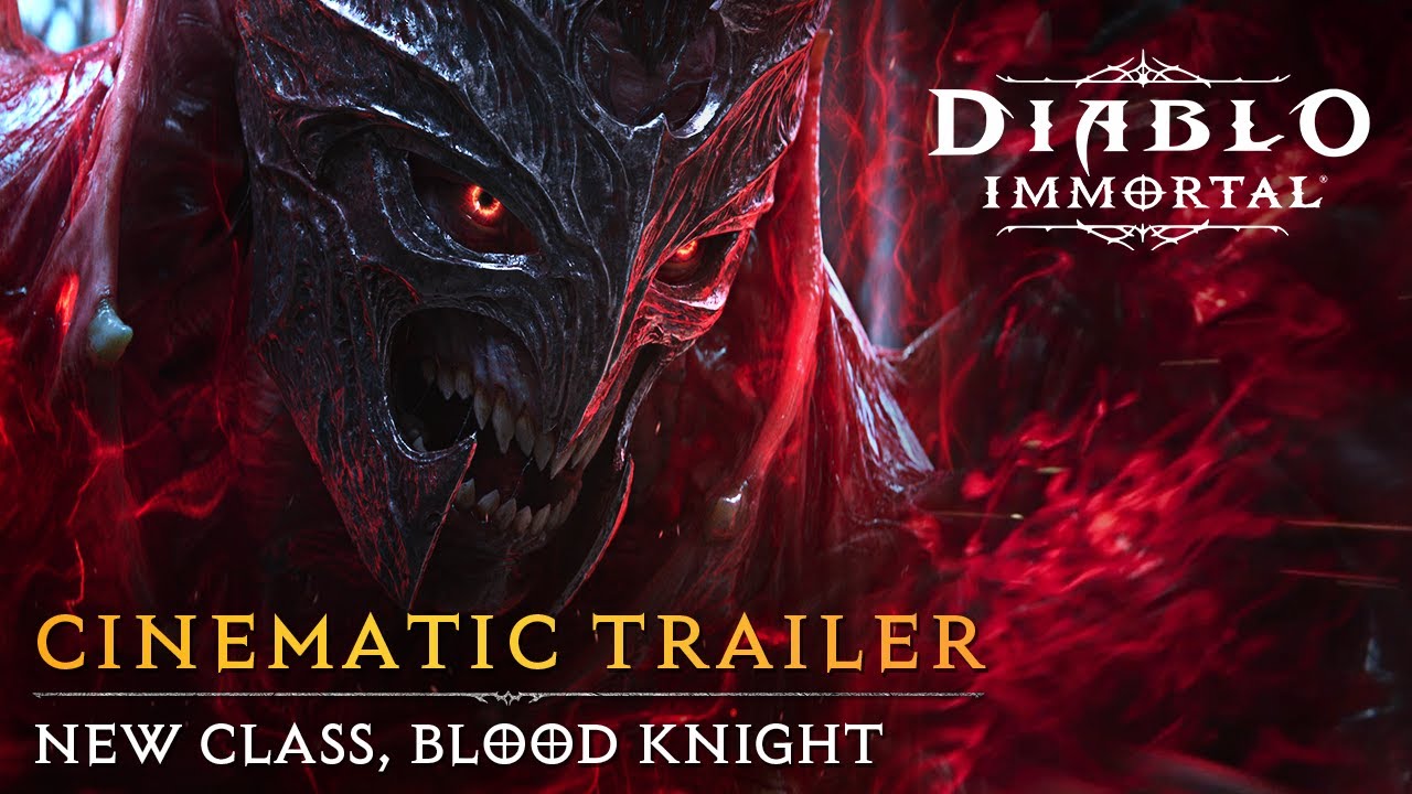 Blizzard Announces New Blood Knight Class for Diablo Immortal