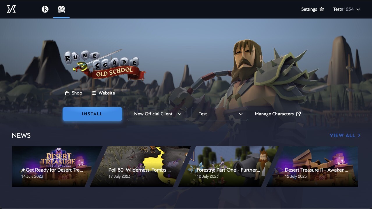 Old-School Runescape Introduces New C++ Client, Phases Out Java Client