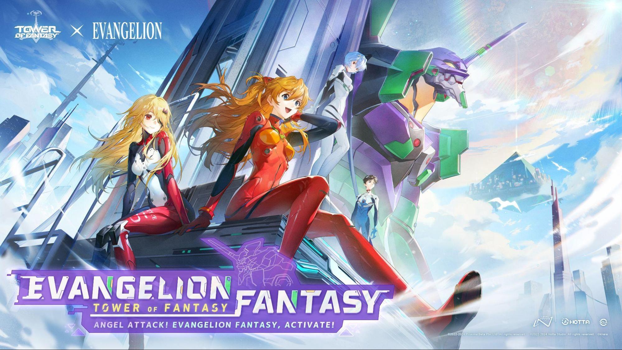Tower of Fantasy Announces Collaboration with Evangelion, Launching March 12