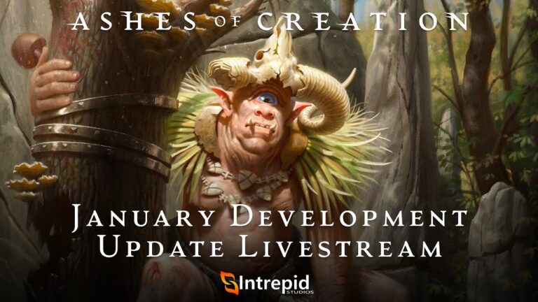 Ashes of Creation January Development Update Brings PvP, Personal Milestones, and More