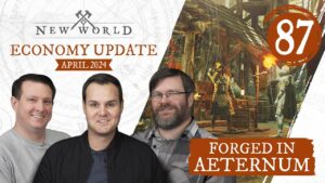 The New World Team Discusses Economy Updates in Latest Forged in Aeternum 1